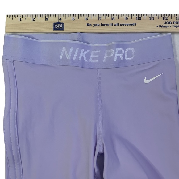 NIKE PRO Meta Training Compression Tight Women’s Small Lavender Mist DRI-FIT - Picture 14 of 14